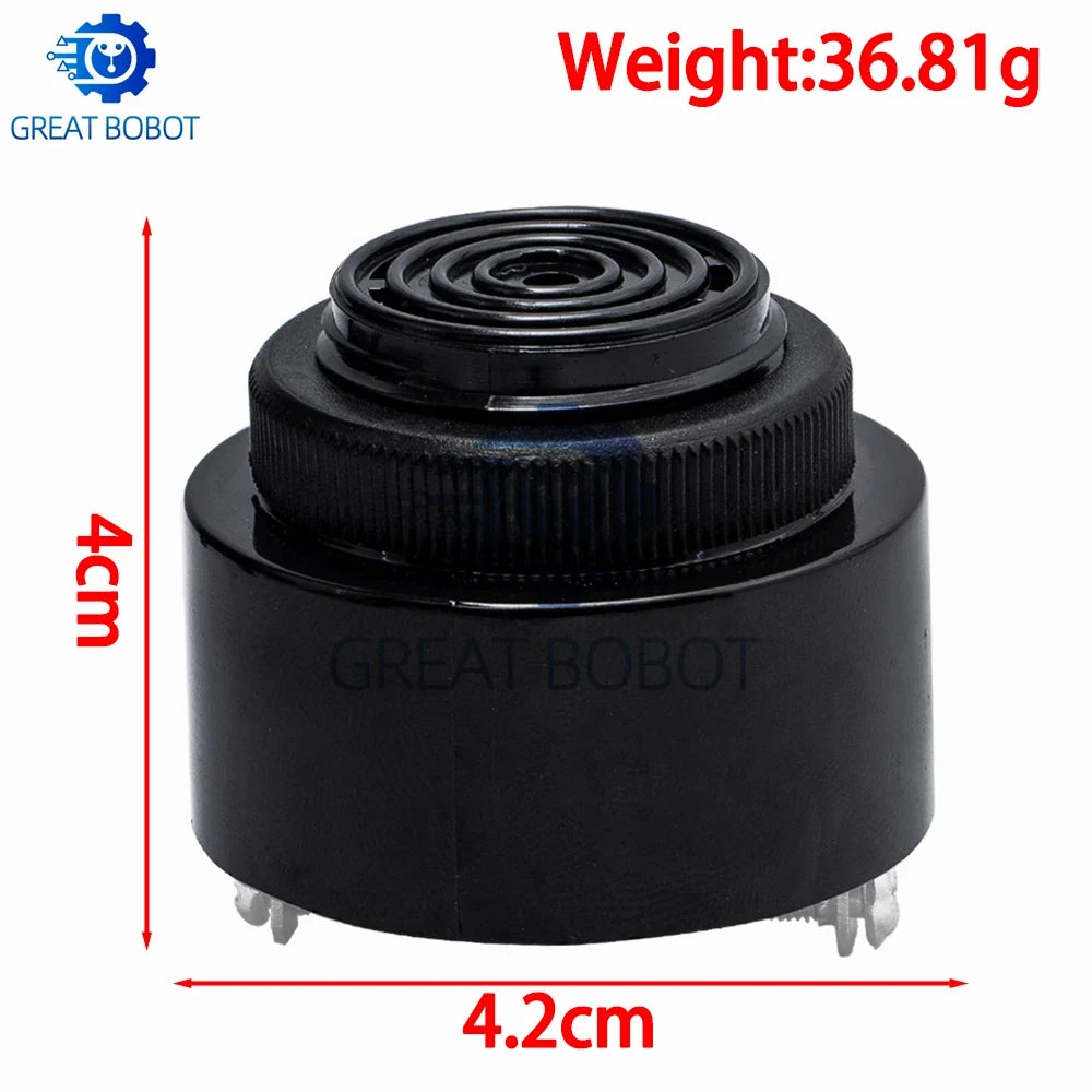 SFM380 Active Piezoelectric Buzzer 12V/24V DC Car Speaker