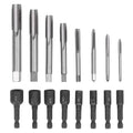 Tap Socket Machine Lengthened Tapping Chuck 1 Hex Shank Steel Hand