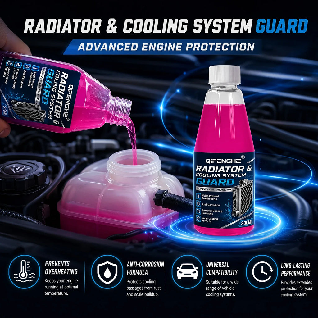 Radiator & Cooling System Guard – Engine Coolant Protector
