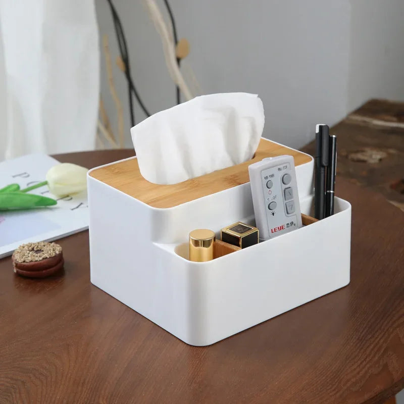 Multi-Function Remote Control Organizer Box | Desktop Storage