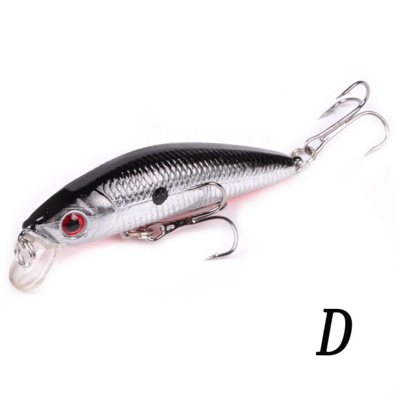 2026 3 5 Random Minnow Lure Bionic Bait Double Hooks Outdoor Fishing