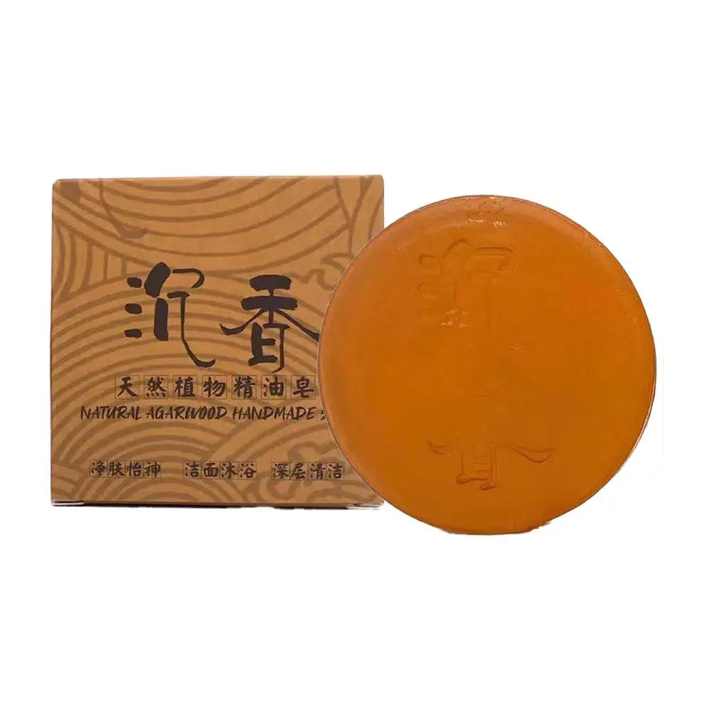 Agarwood Sandalwood Essential Oil Soap 100g – Natural Bar