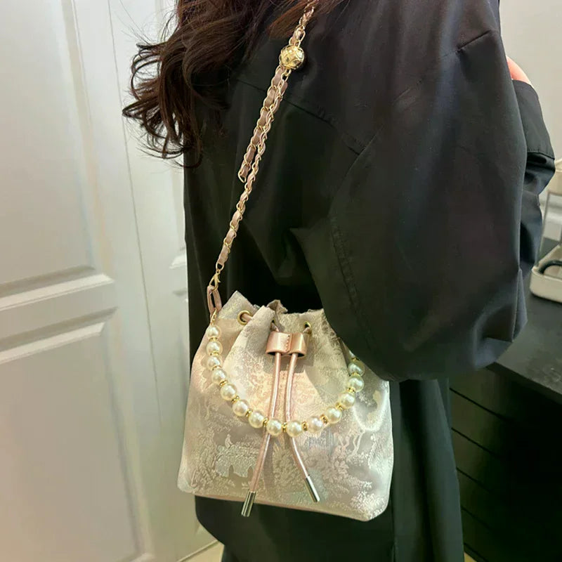 Chinese Embroidery Women's Handbag – Shoulder & Crossbody Tote
