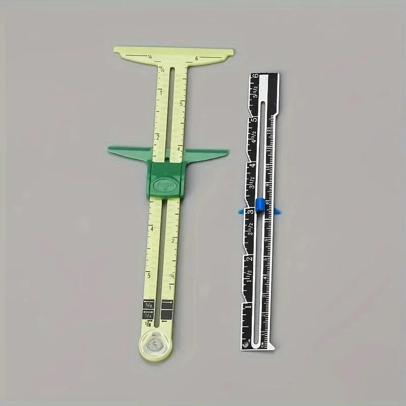 Sewing Sliding Gauge – Tailoring & Crafting Measuring Tool