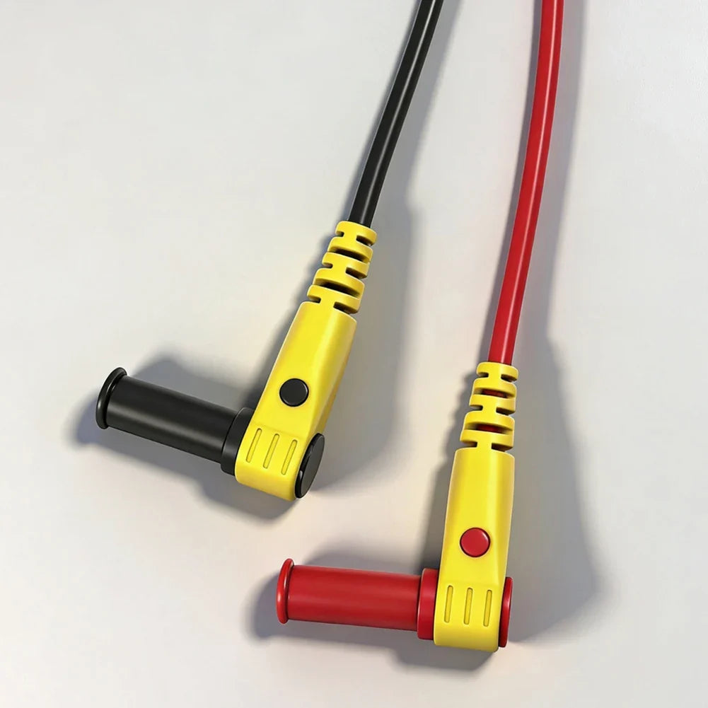 Multimeter Test Leads & Probe Pen – Gold-Plated Silicone Wire
