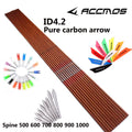 ID4 2 Wood Paint Carbon Arrow Archery Hunting Skin Tube