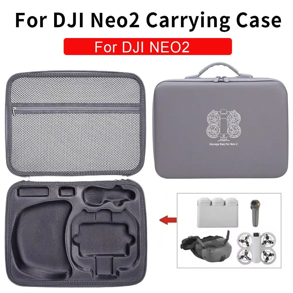 DJI Neo 2 Carrying Case | Shockproof Portable Storage Bag