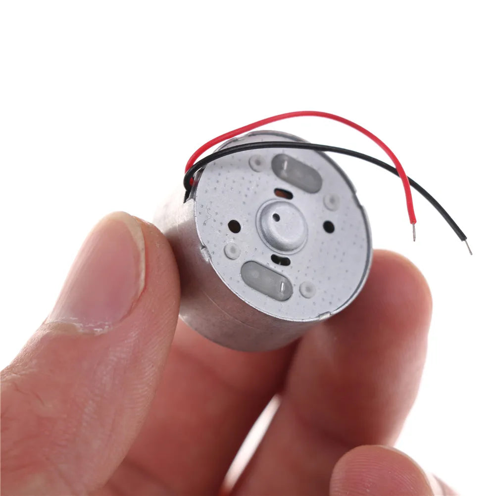 DC 1 5V 3V 6V 6600RPM Micro RF-300C Solar Power Motor Small Round Toy