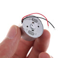 DC 1 5V 3V 6V 6600RPM Micro RF-300C Solar Power Motor Small Round Toy