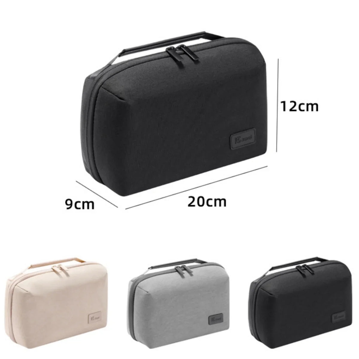 Electronics Organizer Travel Case – Water Resistant Tech Pouch