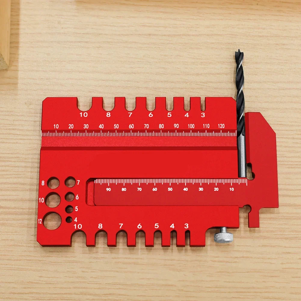 2-in-1 Woodworking Tenon Gauge & Caliper | Table Saw Jig