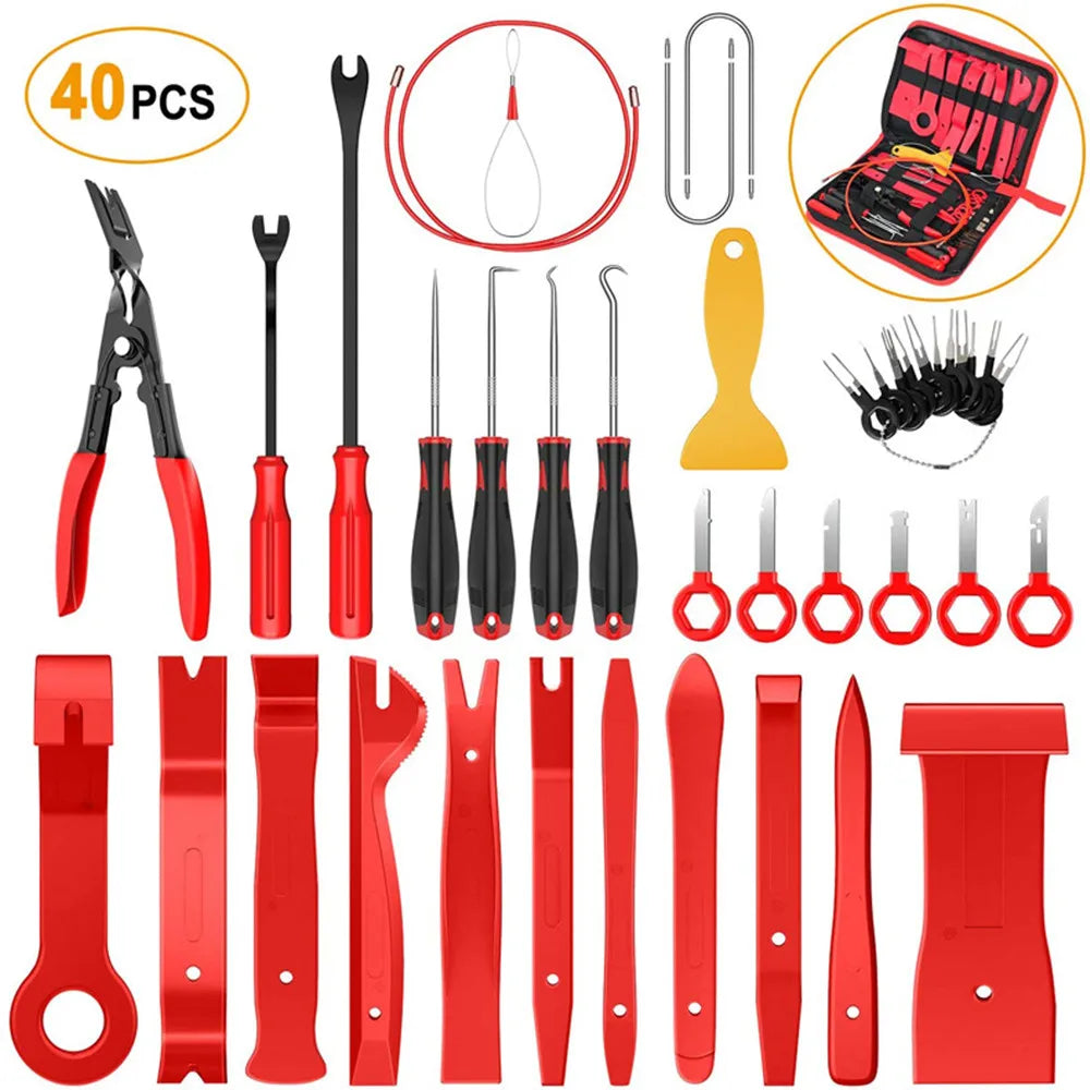 Auto Trim Removal Tool Kit – Car Door Panel & Dash Pry Tools