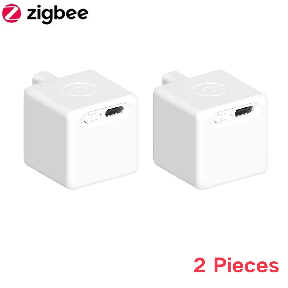 Tuya Smart Touch Finger Robot Zigbee 3 0 Chargeable Switch Button