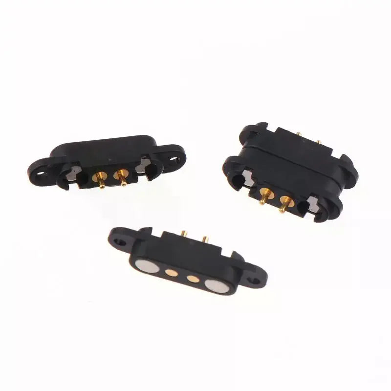Waterproof 2.54mm Pogo Pin Connector Male Female DC Power Pair