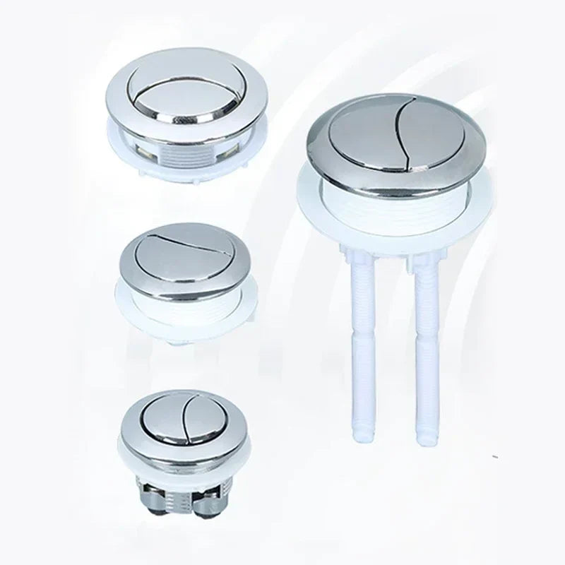 38 48 Universal Double Push Button Toilet Flush Tank Cover Switch