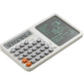 Large Display Calculator with Notepad, Voice & Erasable Writing Pad