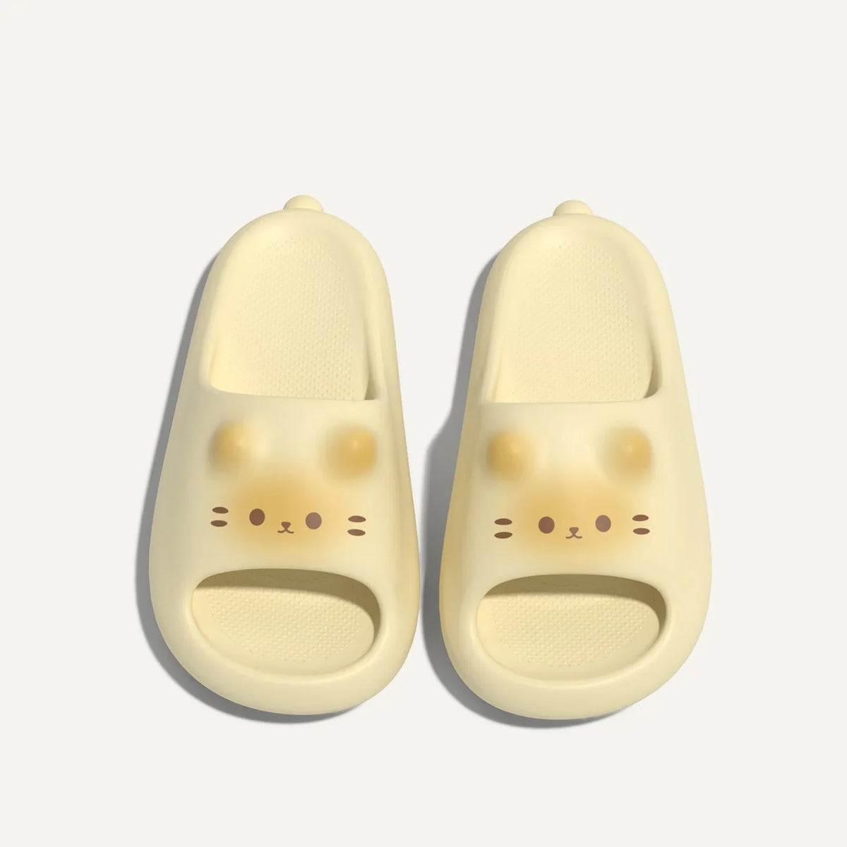 Kawaii Cat Family Matching Slippers – Parent & Child Home Slides