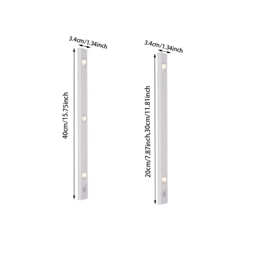 USB Rechargeable LED Motion Sensor Light – 3 Colors, Dimmable