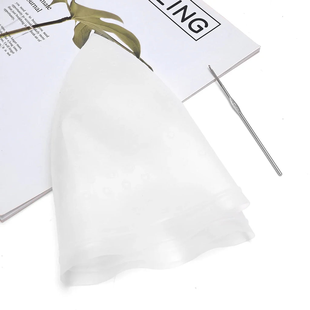 Silicone Hair Highlight Cap with Hook – Reusable Dye Kit