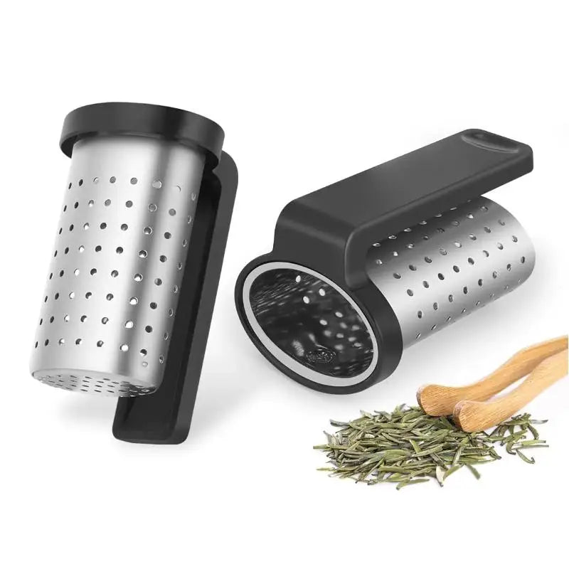 Fine Mesh Tea Infuser – 304 Stainless Steel Loose Leaf Filter