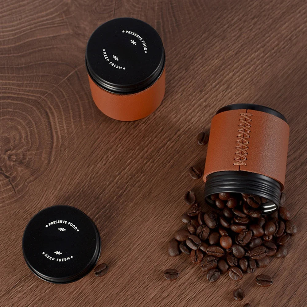 Airtight Coffee Bean Storage Canister | Aluminium Tin Can