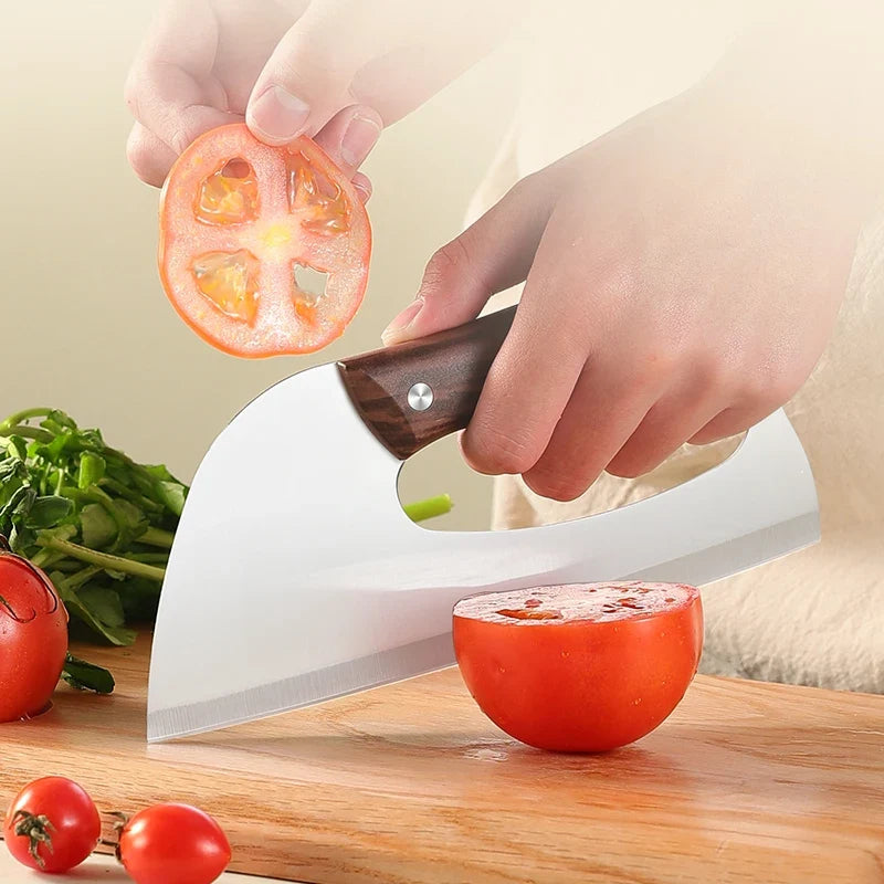 SHENJIU Forged Stainless Steel Chef's Cleaver Knife 20.3cm