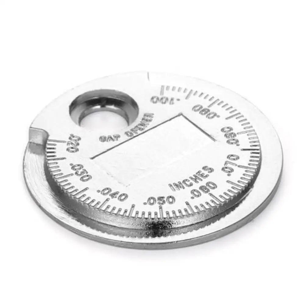 0 6- Spark Plug Gauge Gap Tool 02- Coin Feeler Motorcycle Car