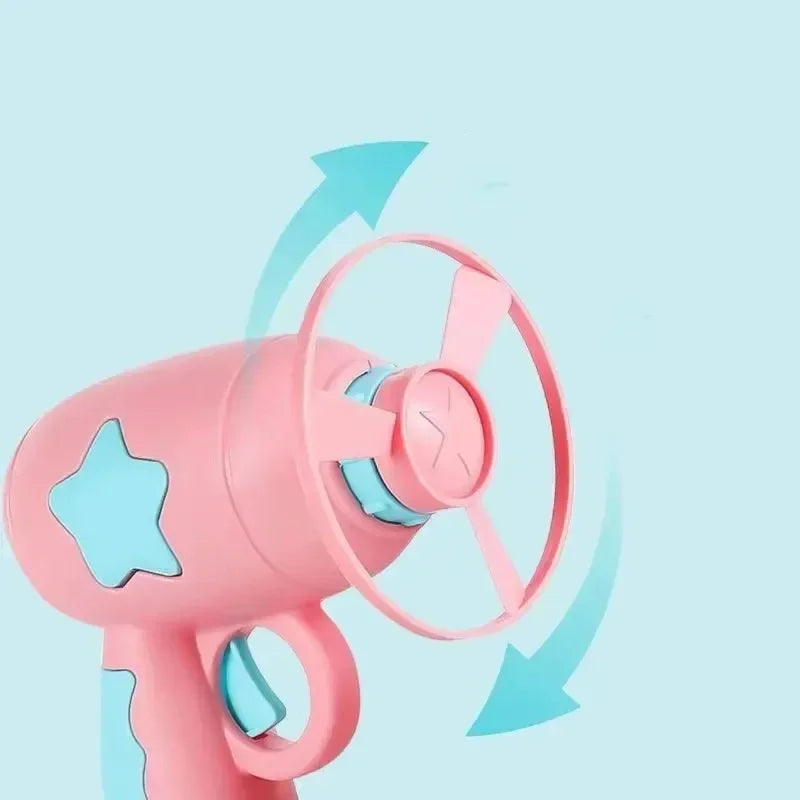 Mini Flying Disc Gun Cat Toy | Interactive Kitten Launch Toy