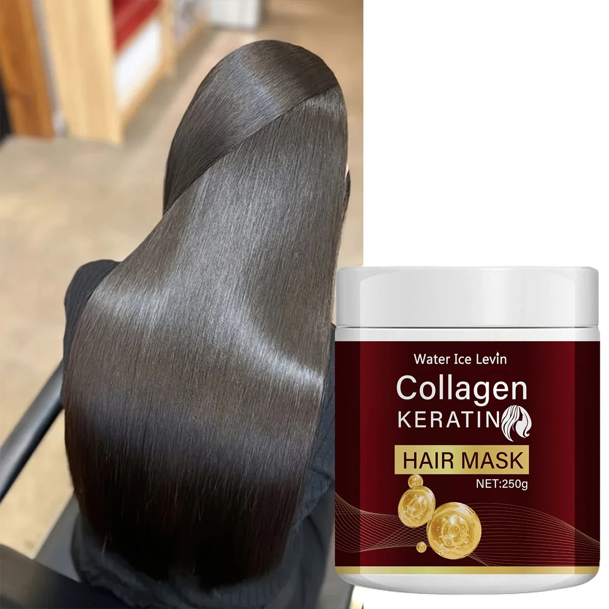 Collagen Keratin Hair Mask with Argan Oil – Nourish & Soften
