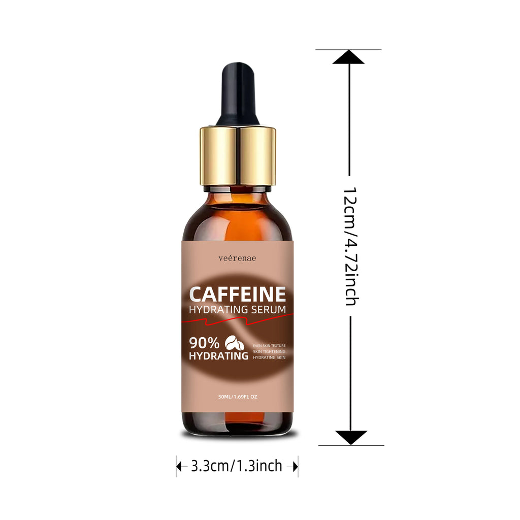 veérenae Caffeine Hydrating Serum – 24H Moisture, Plumping