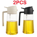 500ml Oil Spray Bottle for Kitchen, Air Fryer, BBQ & Camping