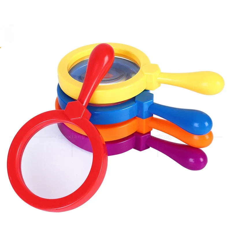 5X Shatterproof Handheld Magnifying Glass for Kids & School