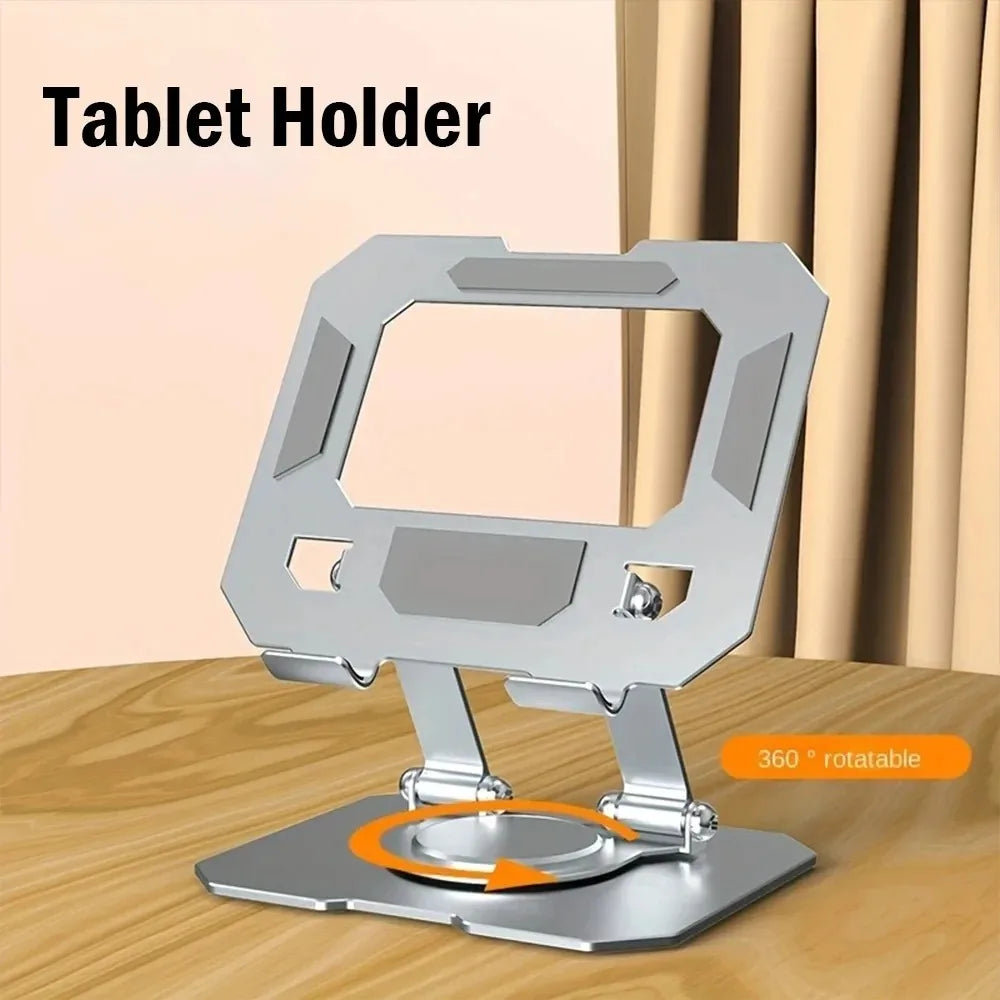 360 Rotatable Tablet Stand Adjustable Foldable Desktop Holder IPad