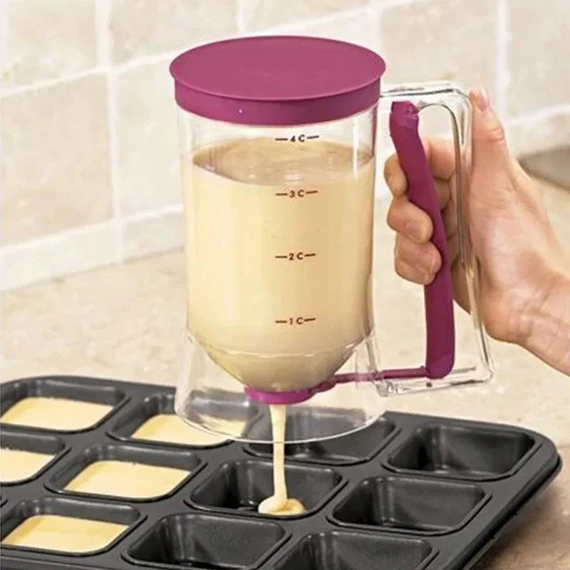 900ml Batter Dispenser – Pancakes, Cupcakes & Waffles