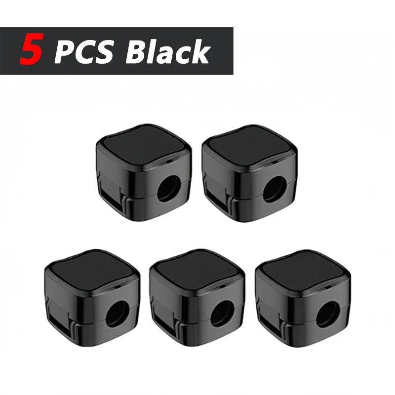 Magnetic Cable Clips Adhesive Cord Organizer | Desk, Car & Home