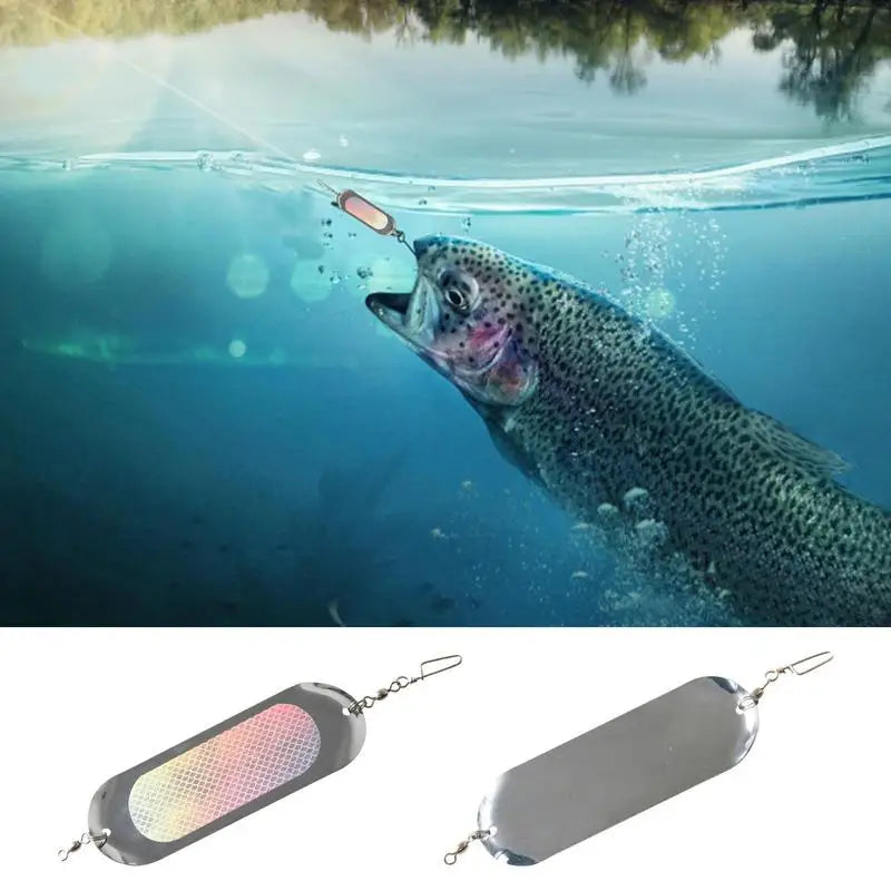 Fishing Flashers Trolling Salmon Diving Board Metal Flash Boards