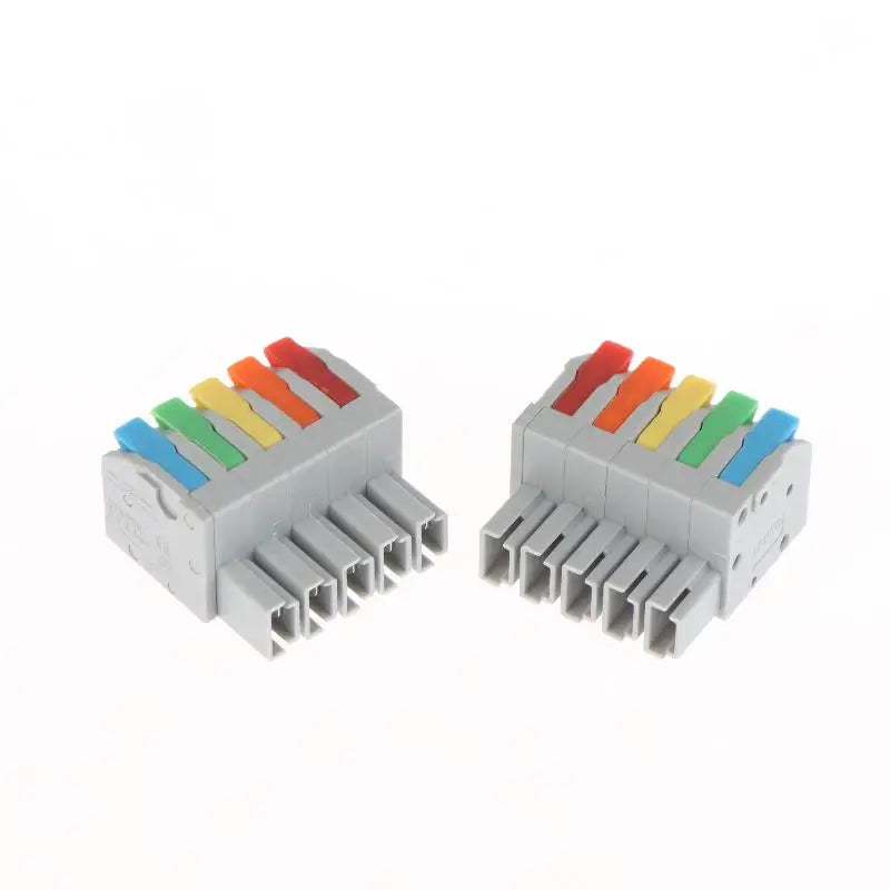 2 Universal Compact Electrical Wiring Connectors Push-in Butt