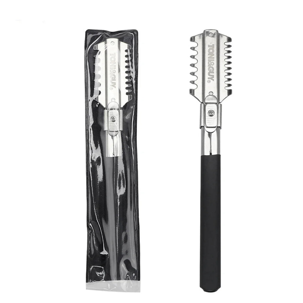 Double-Edge Hair Thinning Razor | Pro Barber Styling Tool