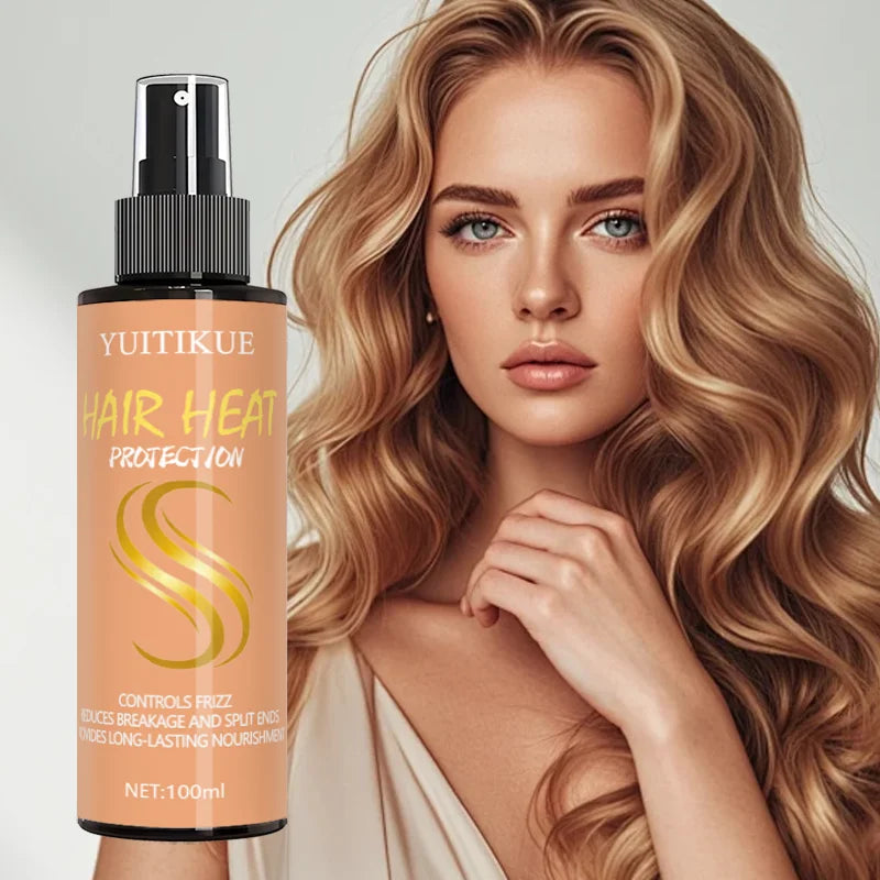 YUITIKUE Silk Care Heat Protection Spray for All Hair Types