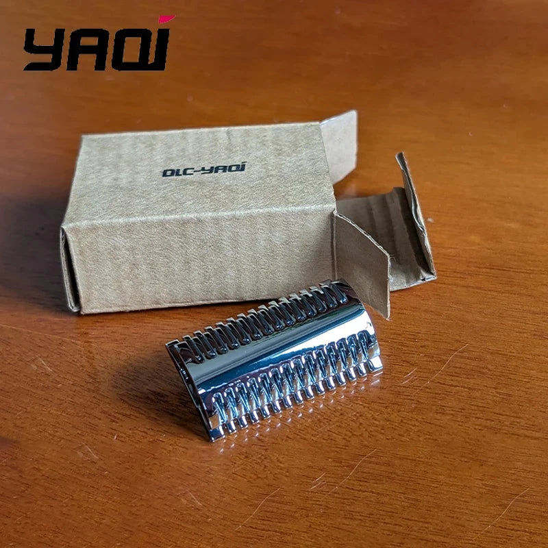 2026 Yaqi Selling Chrome Mellon Mens Safety Razor Head Shaving Razors