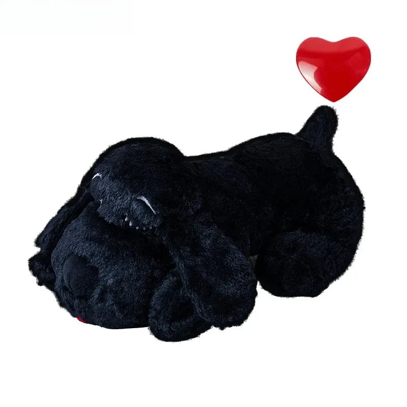 Heartbeat Plush Dog Snuggle Toy | Calming Comfort Companion