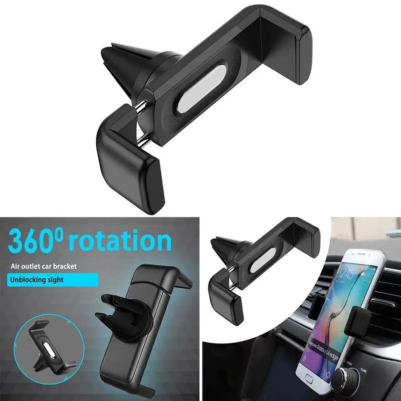 Universal Air Vent Car Phone Mount – iPhone & Samsung