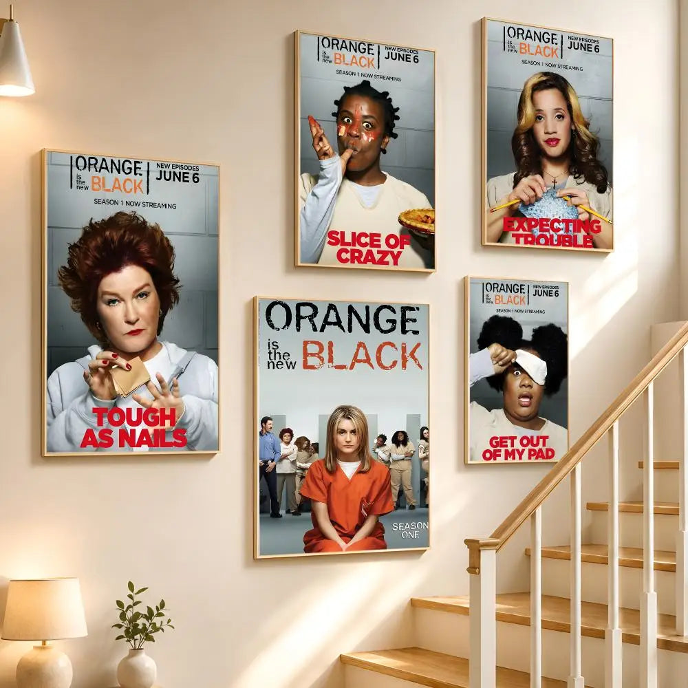 Orange Is the New Black Poster – HD Waterproof Wall Sticker