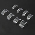 8-Size Silicone Ring Size Adjuster Set – Invisible Clear Resizer