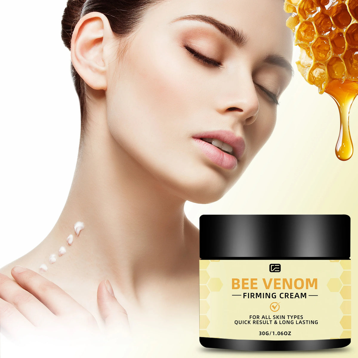 Veérenae Bee Venom Firming Cream – Face & Neck Moisturizer