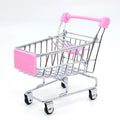 1:48 Mini Metal Shopping Cart – Miniature Toy & Home Decor