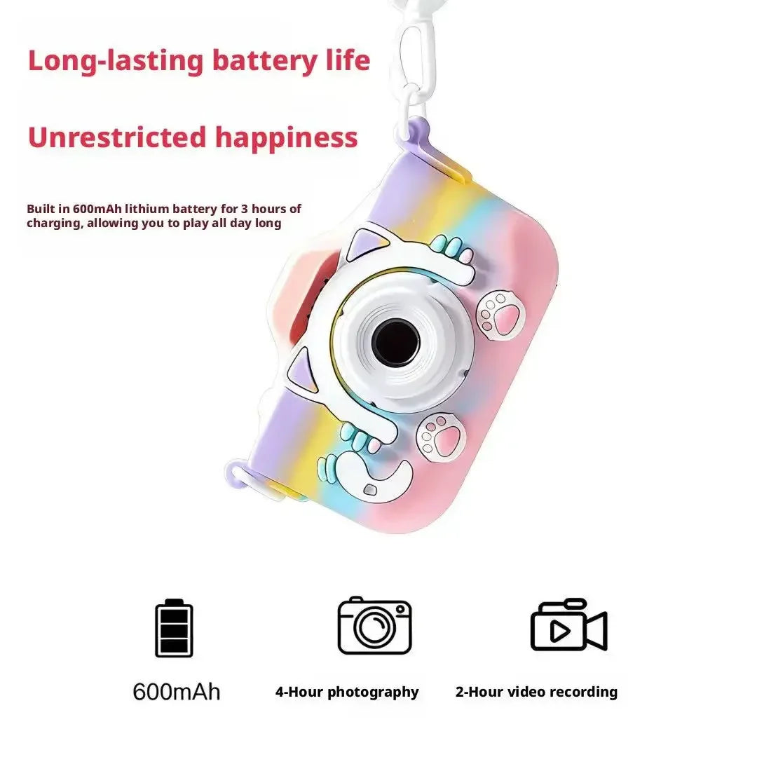 Kids Dual Lens Digital Camera 20MP 1080P 128GB | Boys & Girls