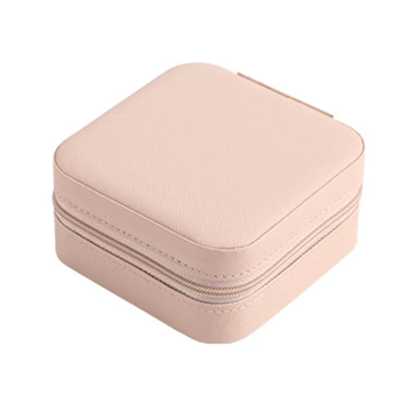 Mini Travel Jewelry Organizer Box – Earrings, Rings & Necklaces