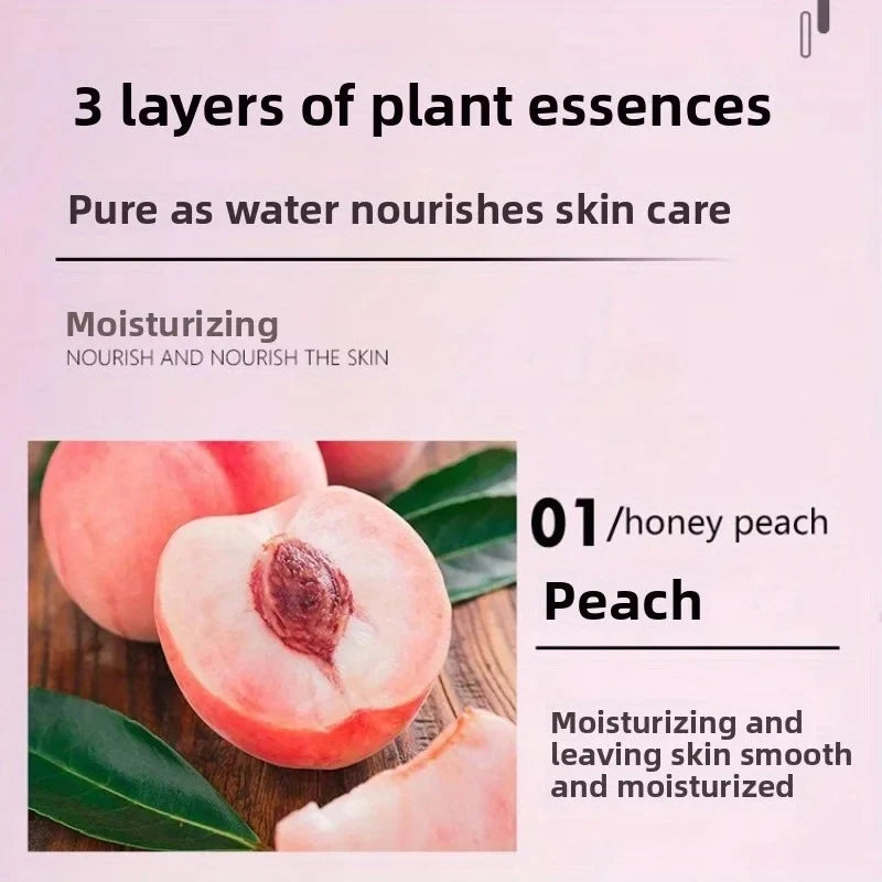 Peach Jelly Soap – 3-in-1 Body & Face Bar for All Skin Types