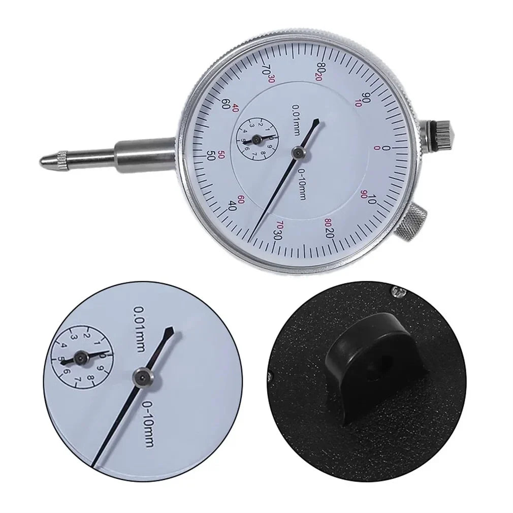 Dial Indicator Gauge 0–10mm | 0.01mm Precision Measurement